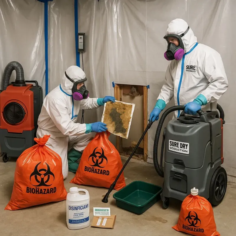 Contaminated Water Handling Protocols process in Dassel, MN