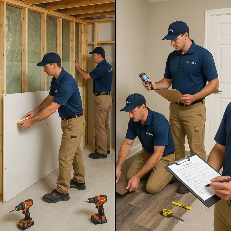 Repairs and Reconstruction process in Dassel, MN